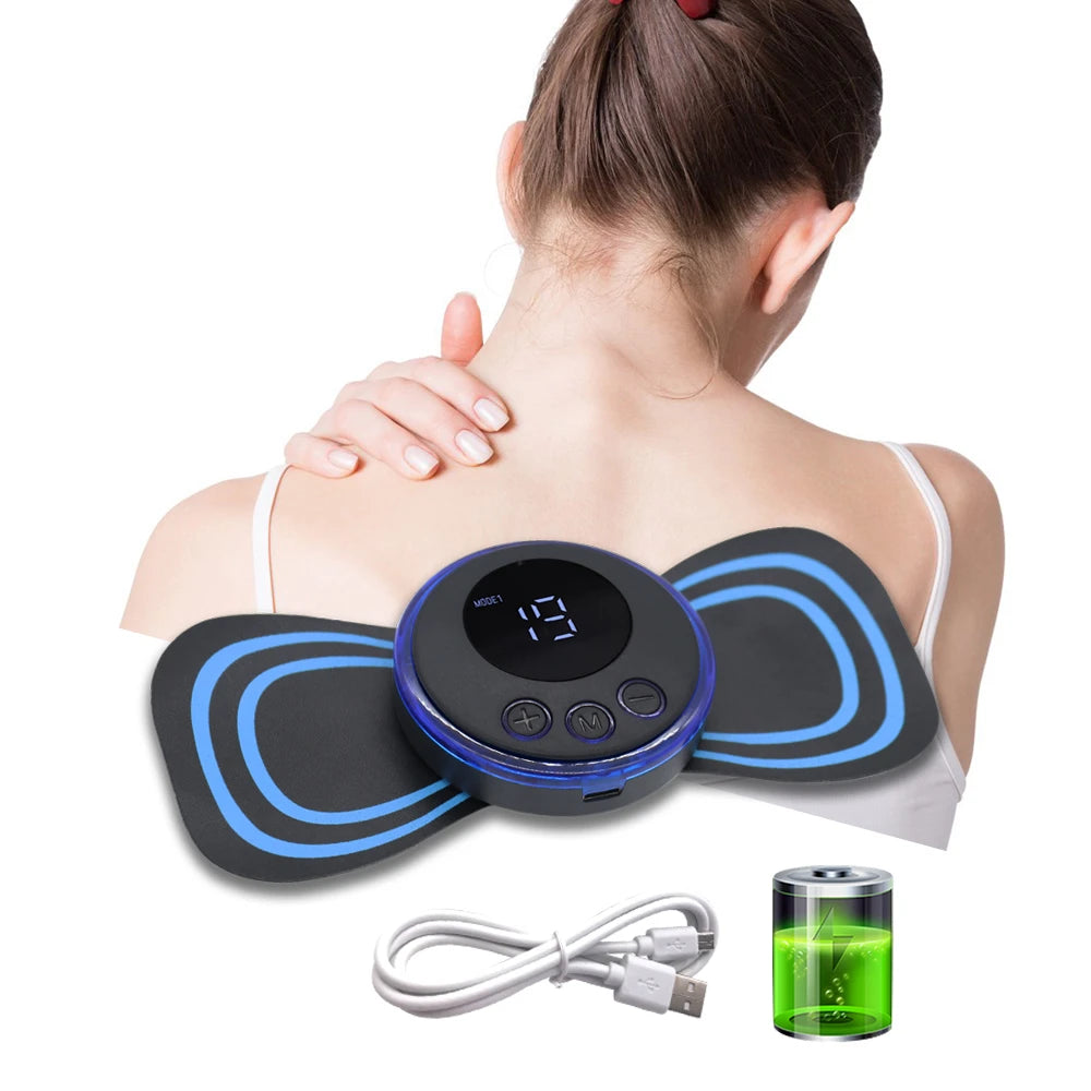 Rechargeable Electric Neck EMS Pulse Massager – Tradelle